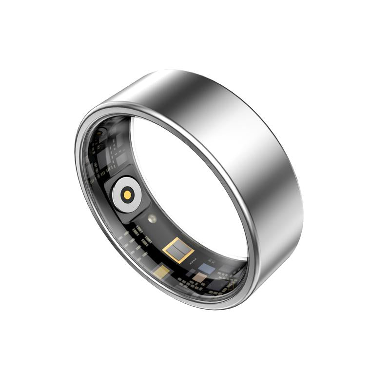 Revolutionary 2.0 Smart Fitness Ring - Track Distance, Calories, Steps & More! Heart Rate, Sleep, Blood Oxygen & Menstrual Cycle Monitoring Wearable